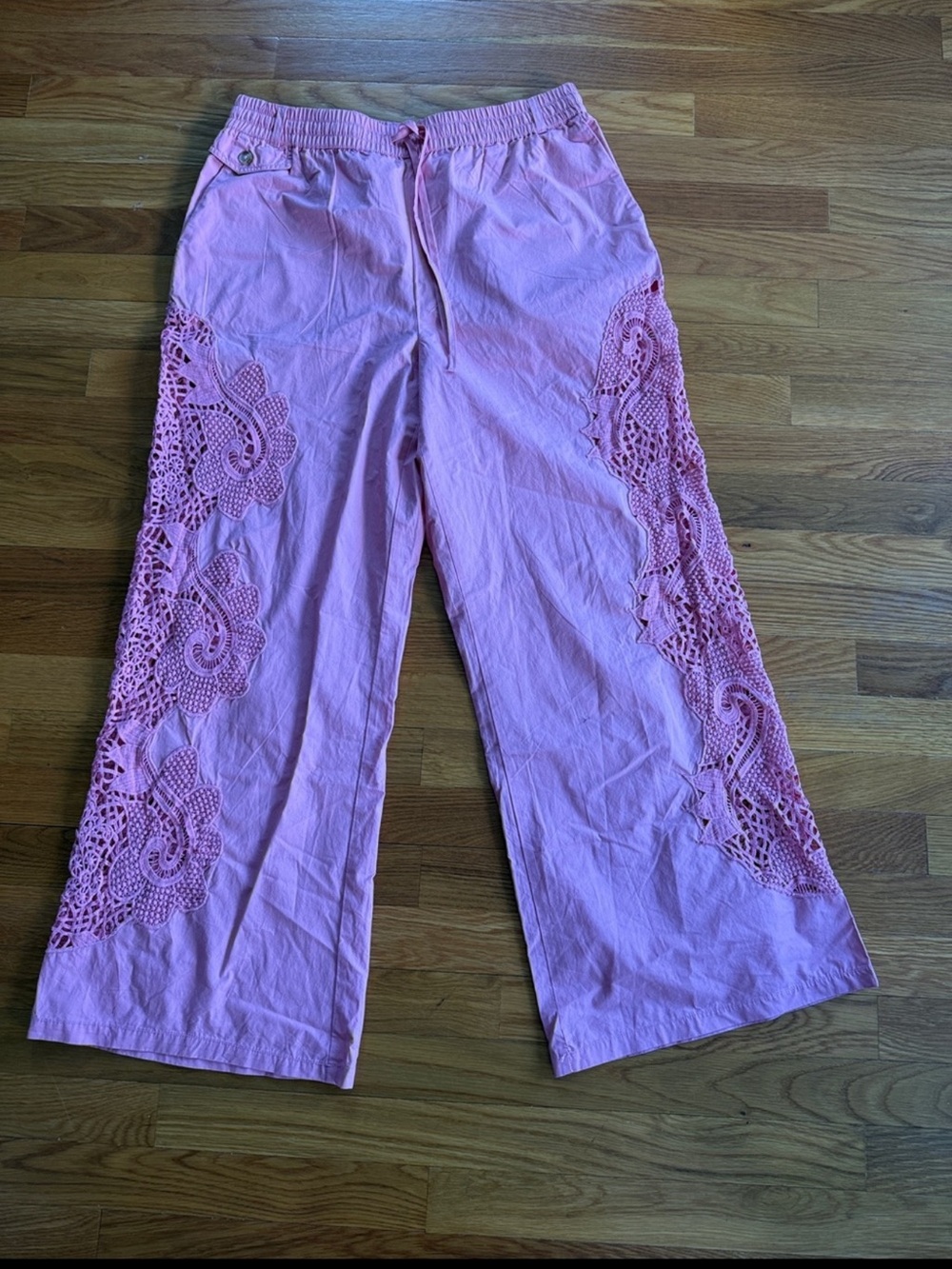 Maeve The Brooklin Embroidered Track Pants Size M - Picture 5 of 8